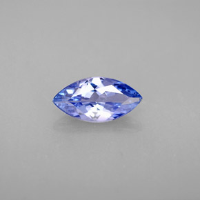 Tanzanita azul natural 1,08ct, marquise, VVS