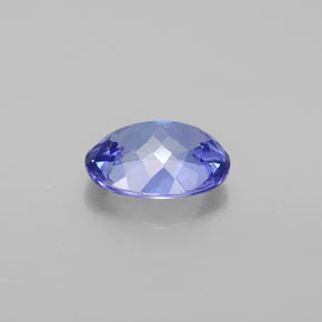 Tanzanita azul natural 1,55ct, corte oval, VVS