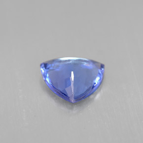 Tanzanita azul natural 1,15ct, trillion, VVS-VS