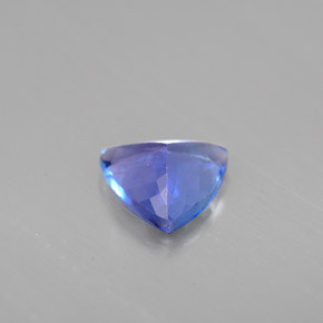 Tanzanita azul natural 1,09ct, trillion, VVS-VS