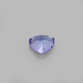 Tanzanita azul natural 1,24ct, trillion, VVS-VS