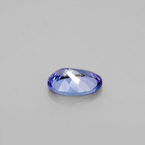 Tanzanita azul natural 1,20ct, corte oval, VVS