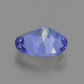 Tanzanita azul natural 1,22ct, corte oval, VVS