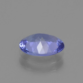 Tanzanita azul natural 1,06ct, corte oval, VS
