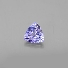 Tanzanita violeta natural 0,63ct, trillion, VS