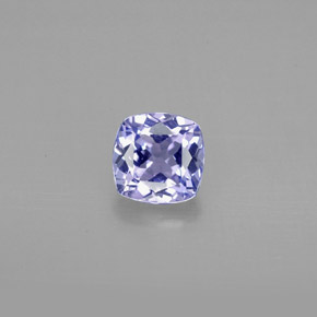 Tanzanita violeta natural 1,07ct, quadrado, VVS-VS
