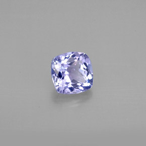 Tanzanita violeta natural 1,07ct, quadrado, VVS-VS