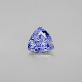 Tanzanita azul natural 1,21ct, trillion, VS