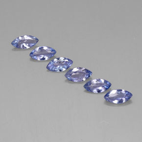 Pedras preciosas de tanzanita azul natural de 1,80 ct, marquise, VVS-VS