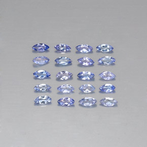 Pedras preciosas de tanzanita azul natural de  ct, marquise, VVS-VS