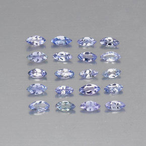 Pedras preciosas de tanzanita azul natural de  ct, marquise, VVS-VS