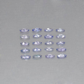 Pedras preciosas de tanzanita azul natural de  ct, marquise, VVS-VS