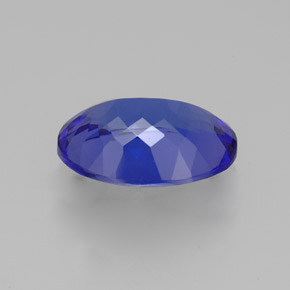 Tanzanita azul natural 3,06ct, corte oval, VVS-VS