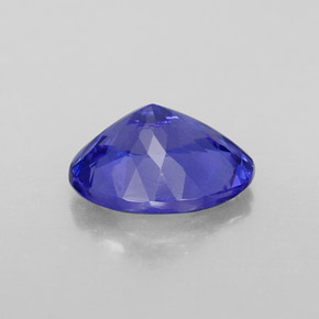 Tanzanita azul natural 2,48ct, corte oval, IF