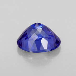 Tanzanita azul natural 3,13ct, corte oval, VVS
