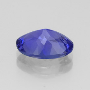 Tanzanita azul natural 2,57ct, corte oval, IF