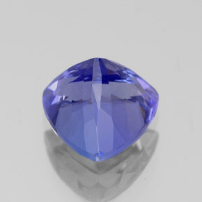 Tanzanita azul natural 2,19ct, trillion, VVS-VS