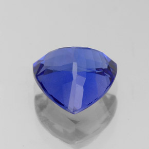 Tanzanita azul natural 2,12ct, trillion, VVS