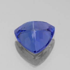Tanzanita azul natural 2,62ct, trillion, VVS