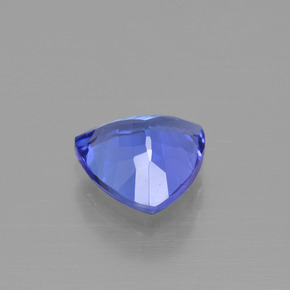 Tanzanita azul natural 1,84ct, trillion, VVS