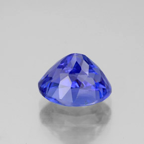 Tanzanita azul natural 2,75ct, corte oval, VVS