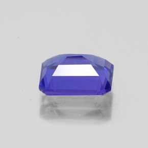 Tanzanita azul natural 1,77ct, corte esmeralda, VS