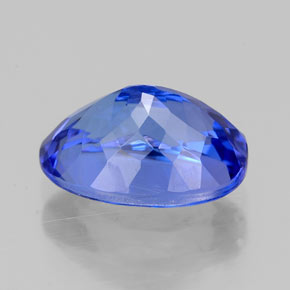 Tanzanita azul natural 2,73ct, corte oval, VVS-VS