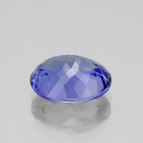 Tanzanita azul natural 2,94ct, corte oval, VS