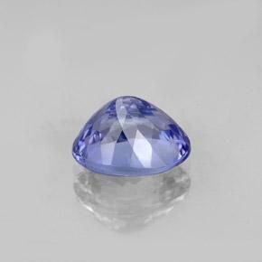 Tanzanita azul natural 2,47ct, corte oval, VVS