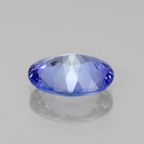 Tanzanita azul natural 1,51ct, corte oval, VVS