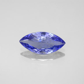 Tanzanita azul natural 1,33ct, marquise, VVS-VS