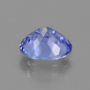 Tanzanita Azul Violeta Intenso Natural 1.71ct, Corte Oval, VVS