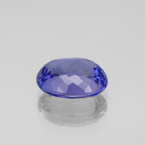 Tanzanita azul natural 2,94ct, corte oval, VVS