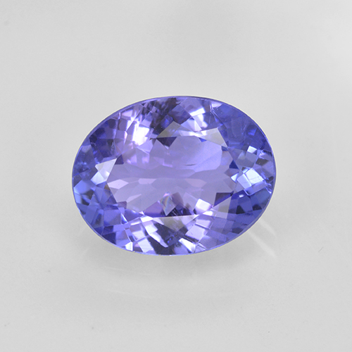 Tanzanita Azul Violeta Intenso Natural 1.83ct, Corte Oval, SI