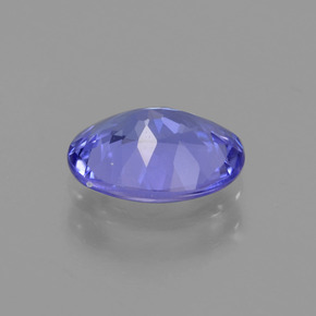 Tanzanita azul natural 1,32ct, corte oval, VS