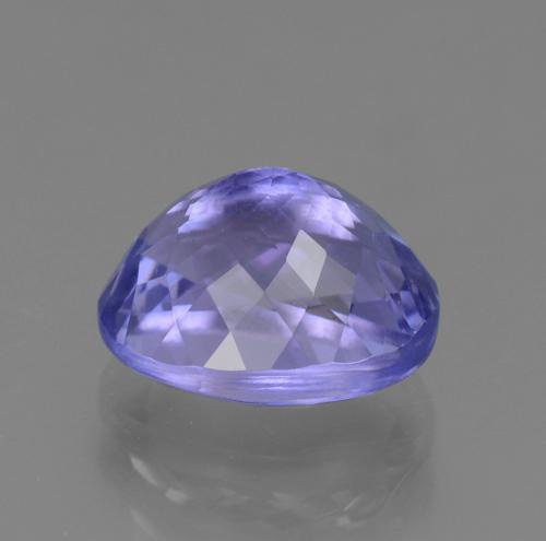 Tanzanita azul natural 2,50ct, corte oval, VS-SI