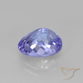 Tanzanita azul natural 2,05ct, corte oval, VS-SI