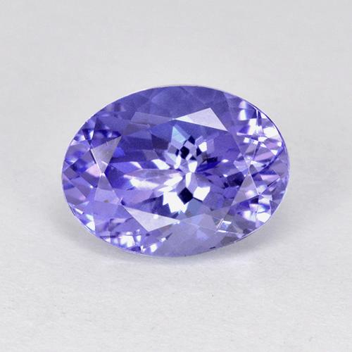 Tanzanita Violeta Brilhante Natural 2.30ct, Corte Oval, VVS