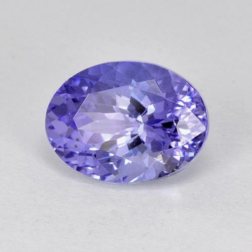 Tanzanita Violeta Brilhante Natural 2.30ct, Corte Oval, VVS
