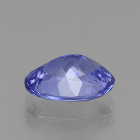 Tanzanita azul natural 1,89ct, corte oval, VVS-VS