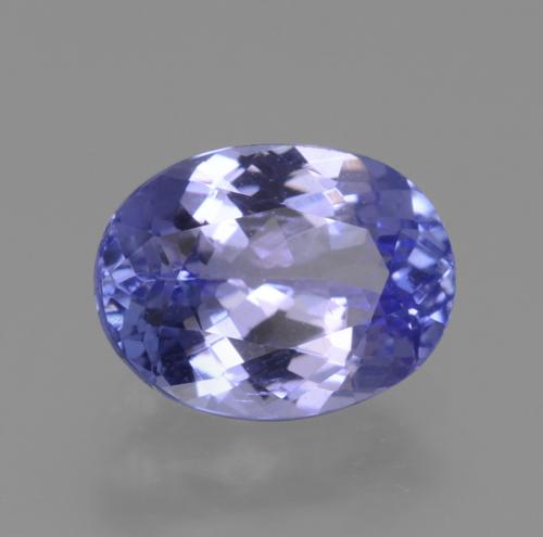 Tanzanita Azul Violeta Profundo Natural 1.82ct, Corte Oval, VS