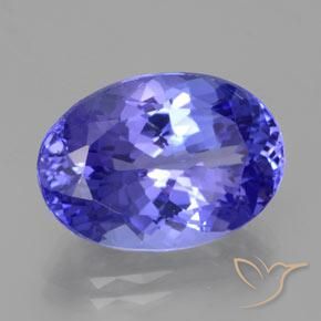 Tanzanita Azul Violeta Intenso Natural 10.52ct, oval, VVS