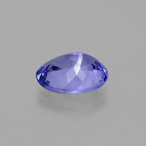 Tanzanita Azul Violeta Intenso Natural 1.86ct, Corte Oval, VVS