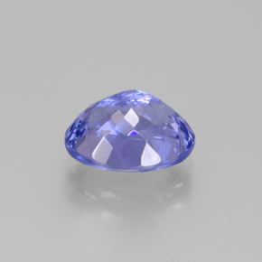 Tanzanita azul natural 2,67ct, corte oval, VS
