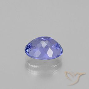 Tanzanita azul violeta intenso natural 2,48ct, corte oval, VVS-VS