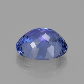 Tanzanita Azul Roxo Profundo Natural 4.02ct, Corte Oval, VVS-VS