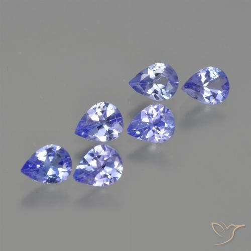 1.77ctw Natural Azul profundo Tanzanita, Formato de pêra, VS