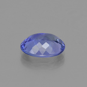 Tanzanita Violeta Azul Natural 2.28ct, Corte Oval, VVS