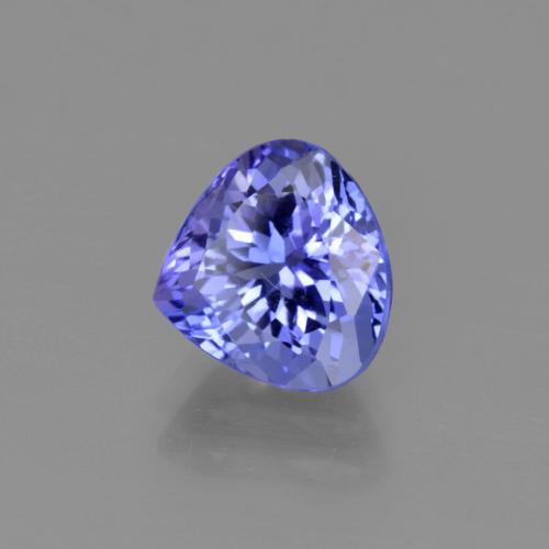 Tanzanita azul natural 2,28ct, formato de pêra, VVS
