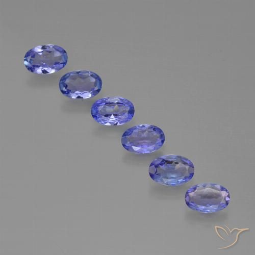 2.43ctw Natural Azul Violeta Intenso Tanzanita, oval, VVS-VS